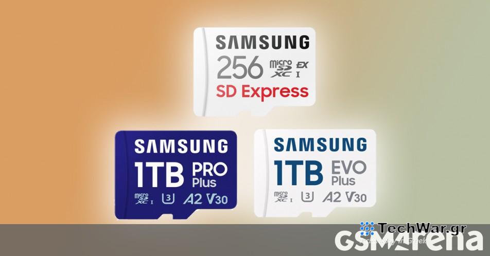 Η Samsung παράγει τώρα μαζικά κάρτες microSD 1 TB, οι πωλήσεις θα ξεκινήσουν το τρίτο τρίμηνο του '24