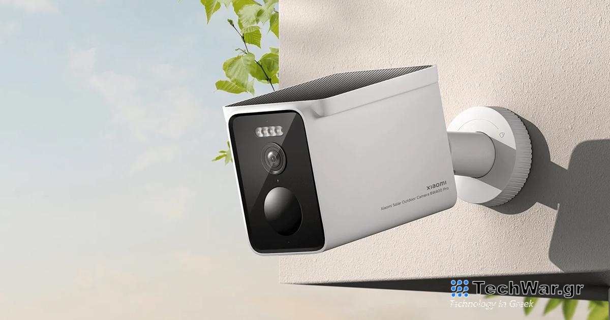 Η Xiaomi Solar Outdoor Camera BW400 Pro είναι μια νέα έξυπνη κάμερα 2,5K
