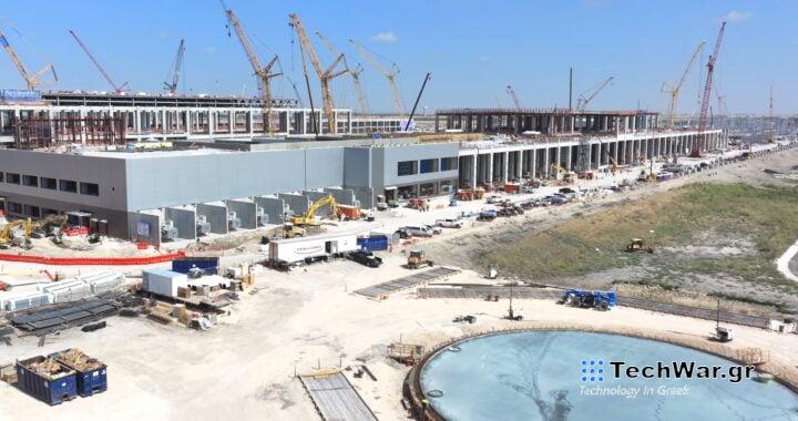 Samsung Semiconductor Factory Taylor Texas USA Construction