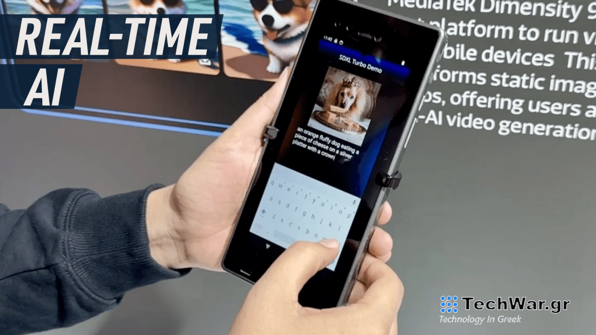 Η μηχανή AI σε πραγματικό χρόνο της Mediatek δημιουργεί εικόνες καθώς πληκτρολογείτε