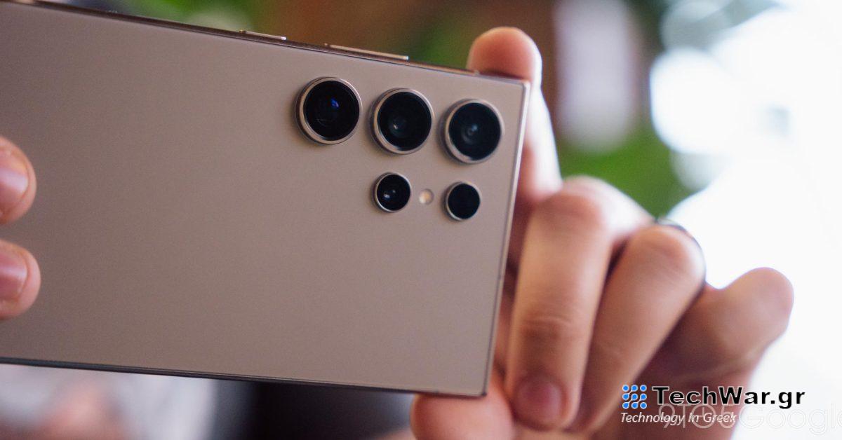 Η πρώτη οθόνη ενημέρωσης διεύθυνσης και κάμερας Galaxy S24 της Samsung
