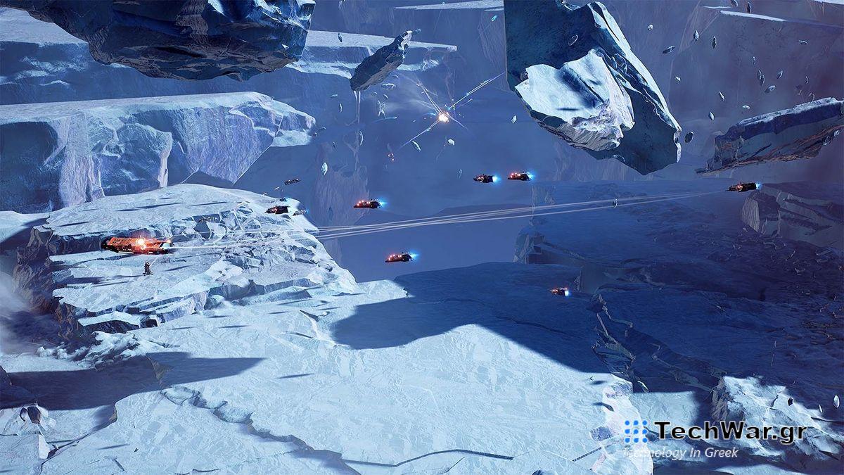 Homeworld 3 ships ice