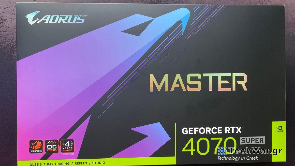 Gigabyte Aorus GeForce RTX 4070 Super Master Review