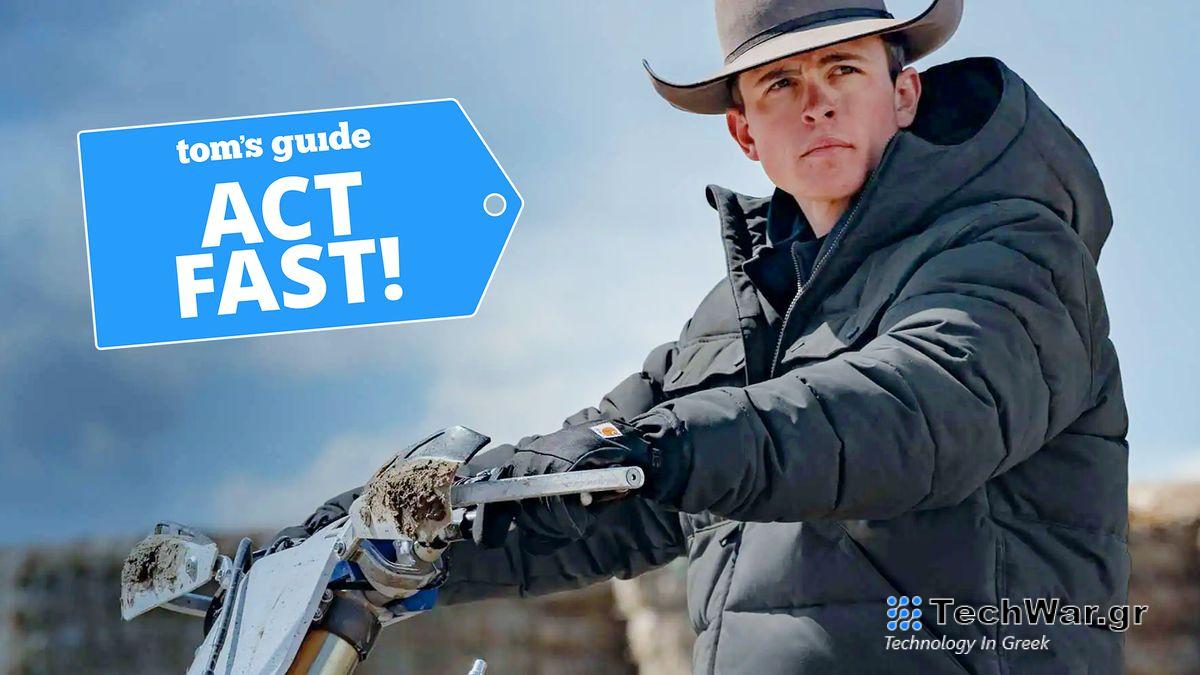 Carhartt Montana Insulated Jacket on a cowboy.