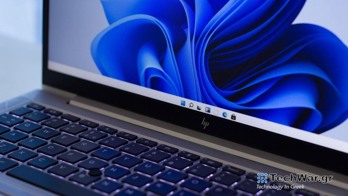 Windows 11 working on a laptop PC