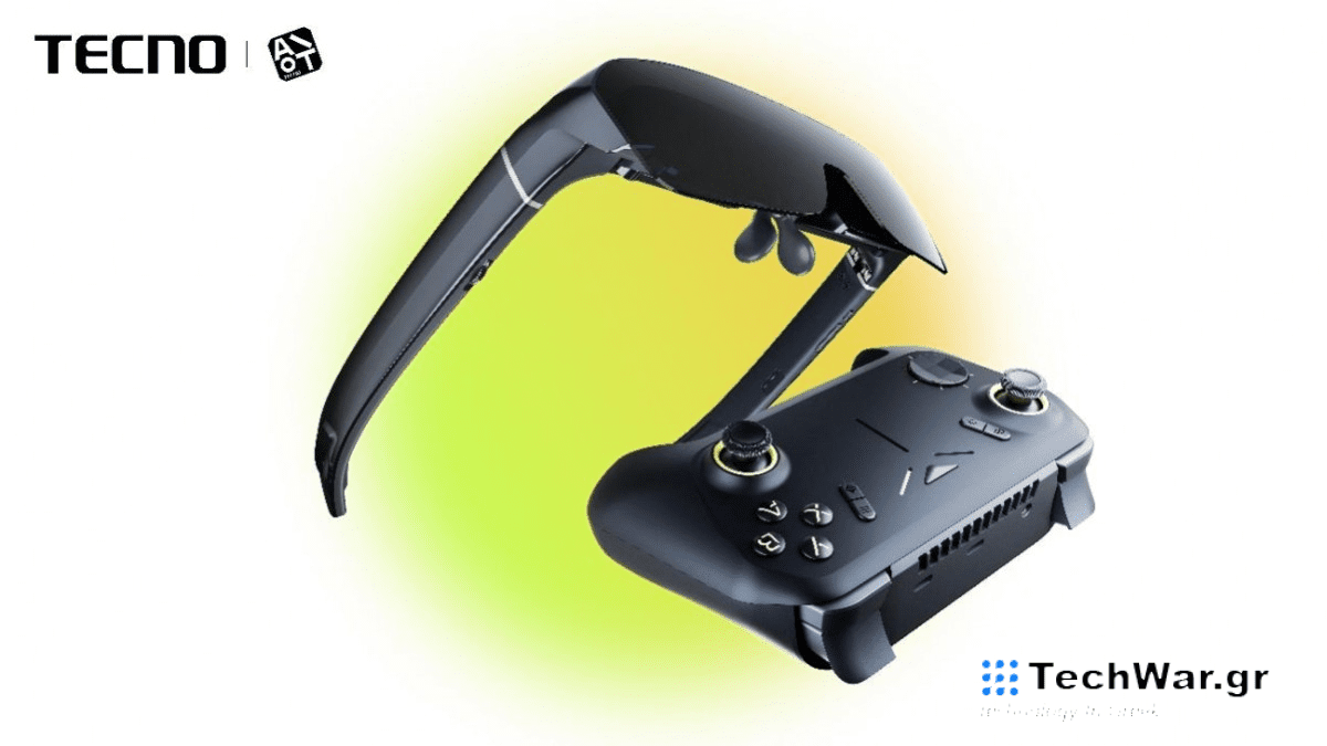 Eξεπλάγην ευχάριστα με τη Tecno στο MWC, ανακοίνωσε ασύρματα γυαλιά AR, κονσόλα χειρός και σκύλο ρομπότ