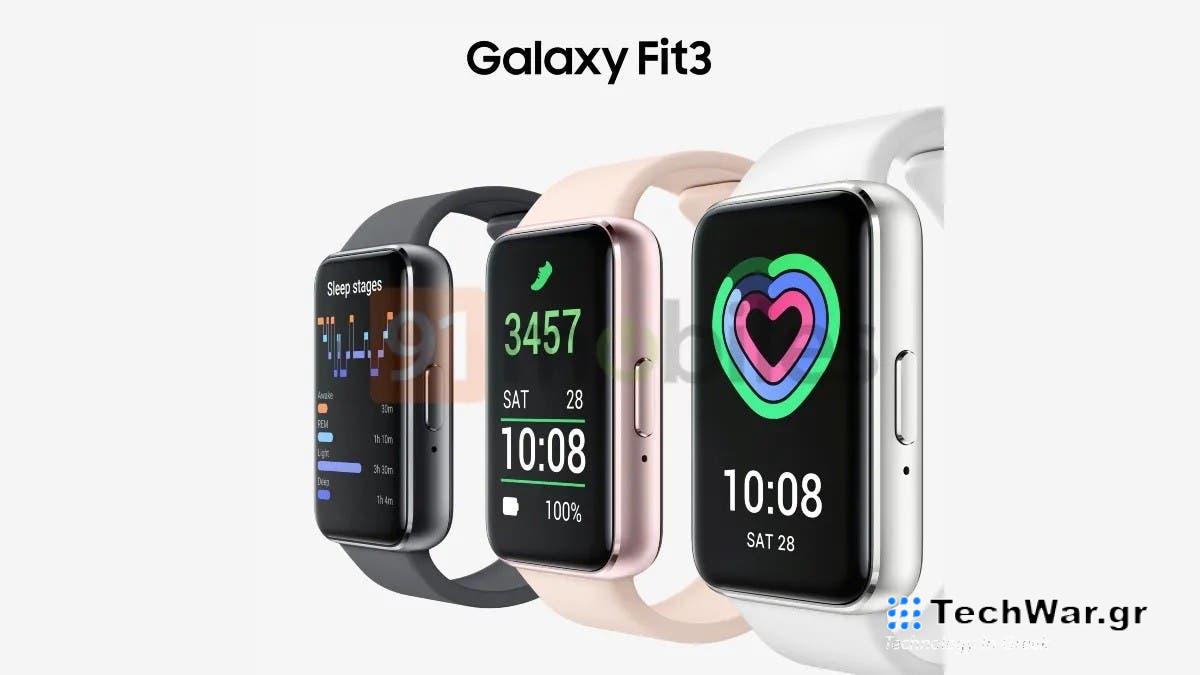 Samsung Galaxy Fit3: ντεμπούτο με μεγάλη οθόνη και μπαταρία έως και 13 ημέρες

