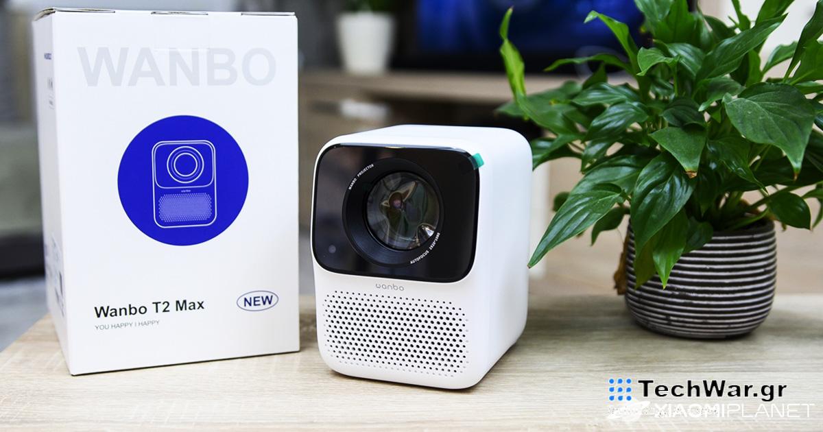 Τιμή ρεκόρ 139€ στην αποθήκη της ΕΕ: ​​Ο ΝΕΟΣ προβολέας Wanbo T2 Max έχει φωτεινότητα 450 ANSI, Android και Netflix
