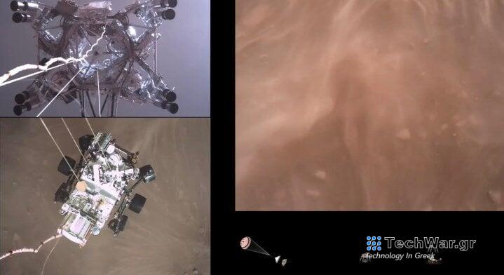 Ξαναζήστε την επληκτική προσεδάφιση του Perseverance στον Άρη, πριν τρία χρόνια