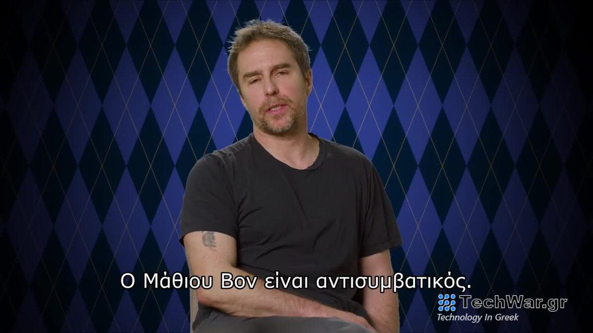 Ο Sam Rockwell υποδύεται μια μίξη Han Solo με Bill Murray