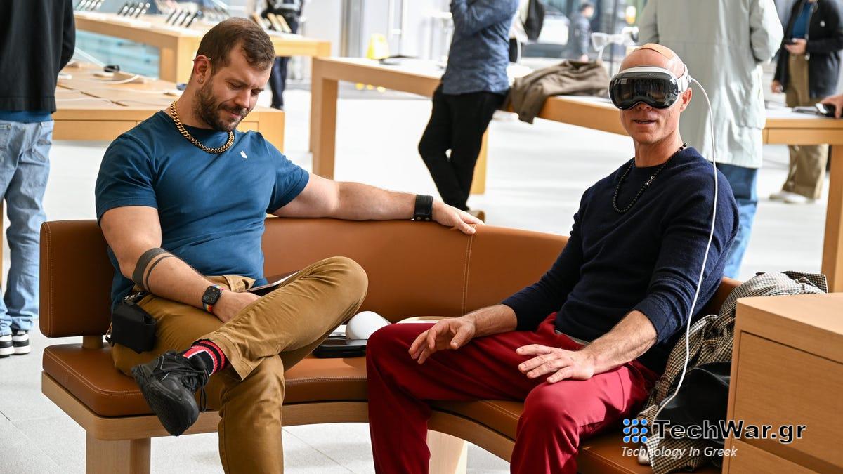 Οι Tech Bros επιστρέφουν τους επαγγελματίες του Vision και διατηρούν αποδείξεις
