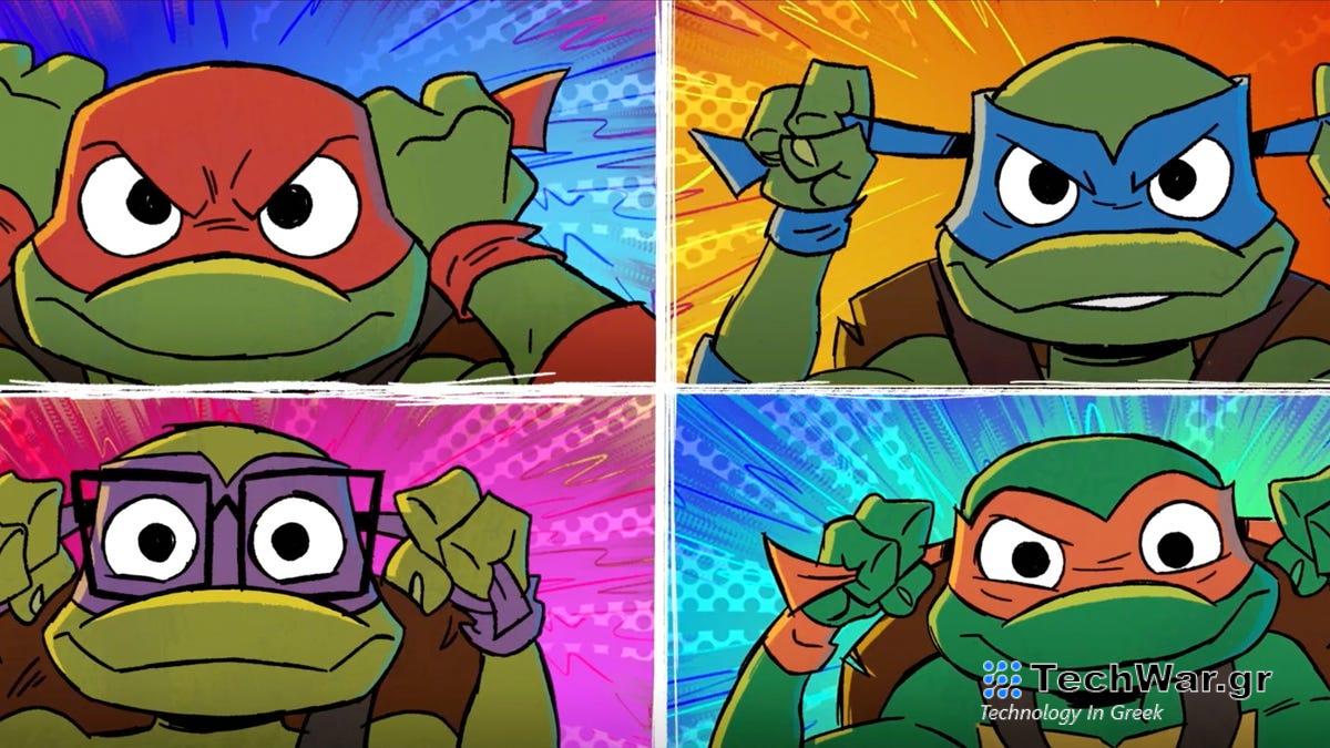 Οι Teenage Mutant Ninja Turtles του Mutant Mayhem επιστρέφουν στην πρώτη ματιά στη νέα σειρά
