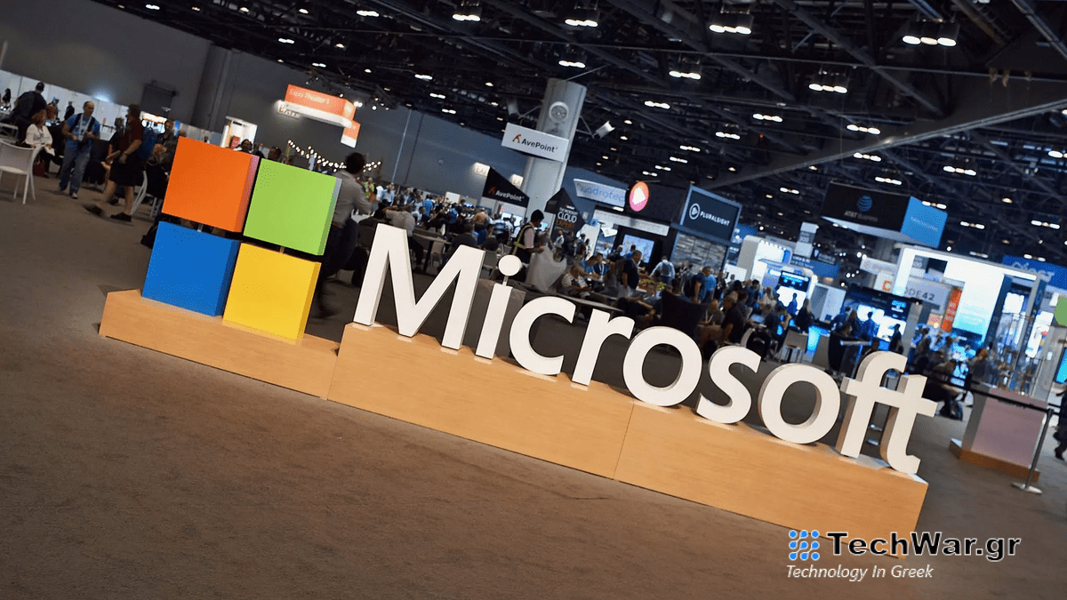 Microsoft Logo at Ignite