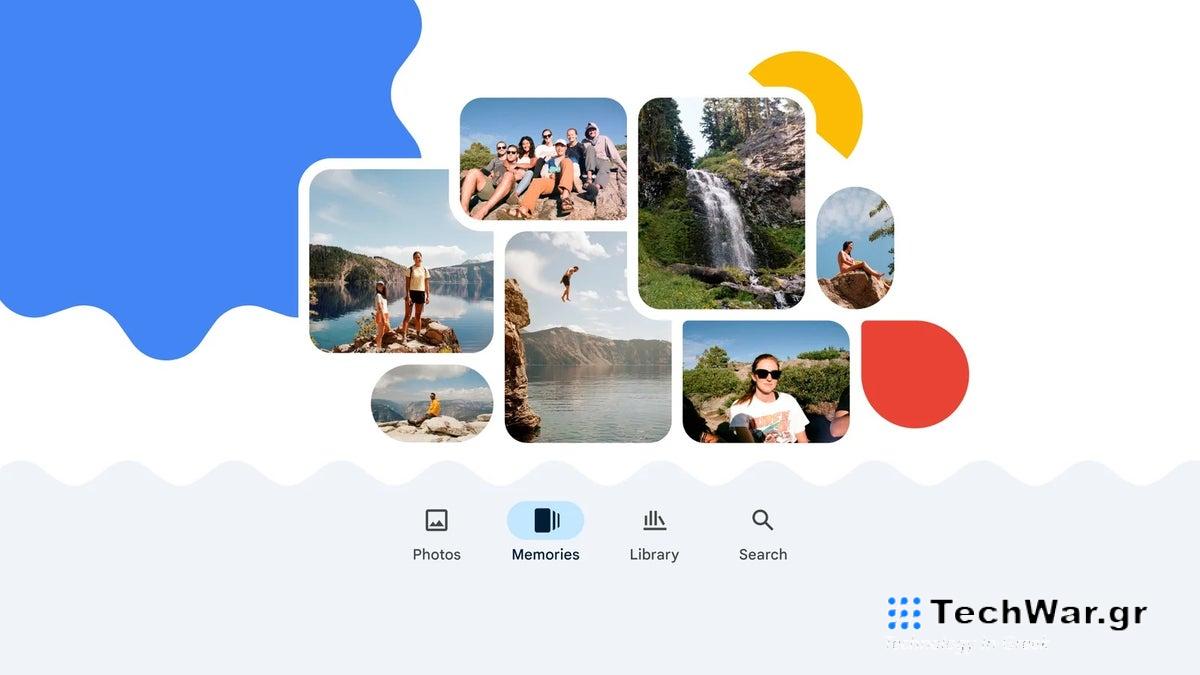 Επιλογή προσθήκης Google Photos για να προσαρμόσετε τις αναμνήσεις σας με βάση τη δραστηριότητά σας
