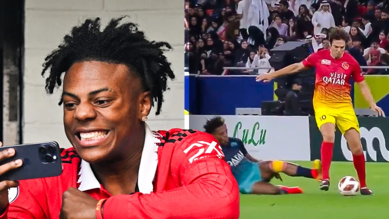 iShowSpeed: Θέρισε με τρομακτικό τάκλιν τον Κακά σε ποδοσφαιρικό αγώνα! (ΒΙΝΤΕΟ)