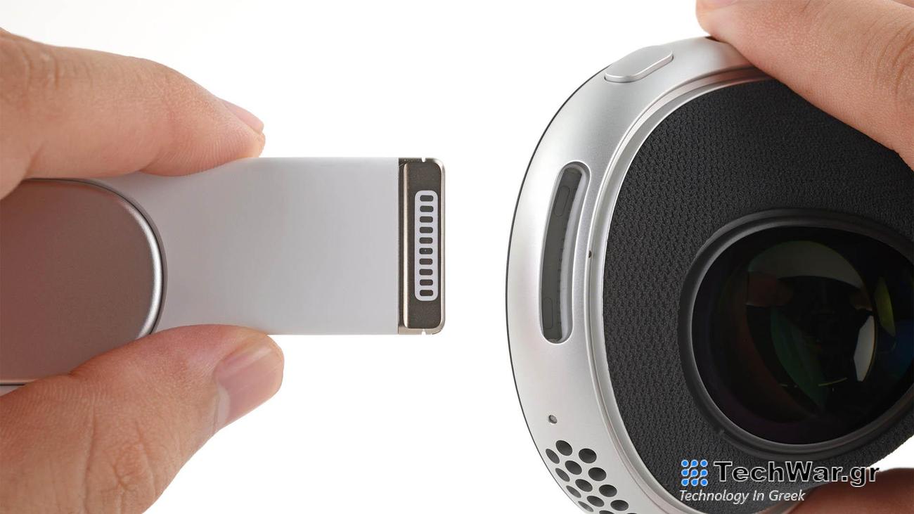 Apple Vision Pro features another Lightning port