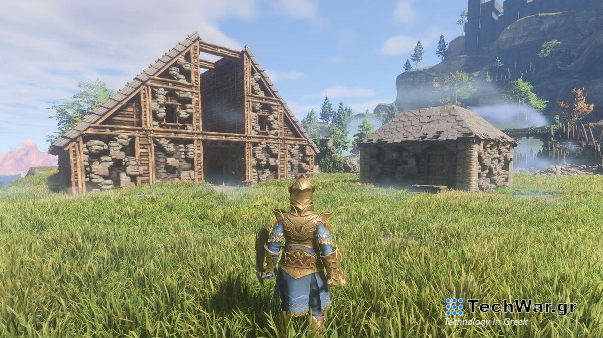 Το Enshrouded: Διόρθωση ενός αδύναμου χαρακτηριστικού στο είδος επιβίωσης Player home in Enshrouded