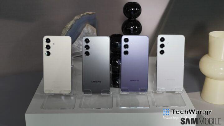 Galaxy S24 back colors