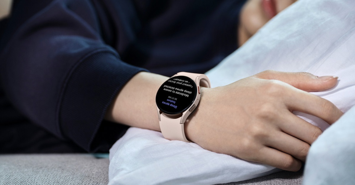 Το Samsung Galaxy Watch διαγράφηκε για ανίχνευση άπνοιας ύπνου
