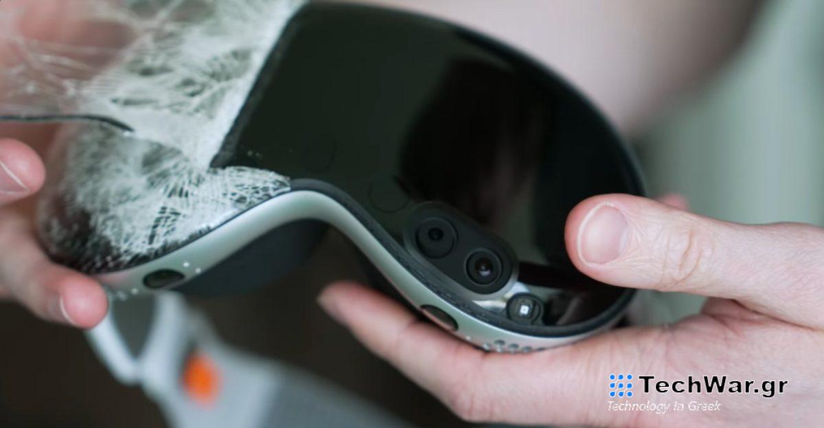 Vision Pro Durability tested in drop test