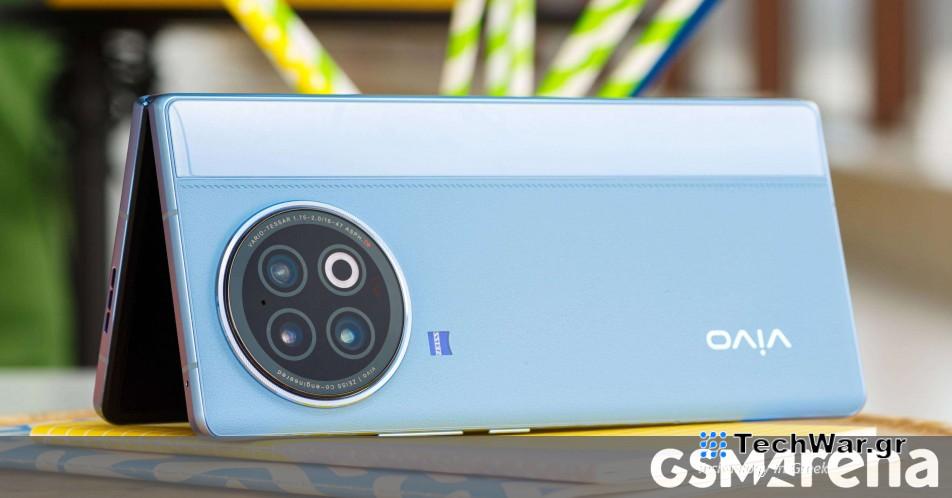Το vivo X Fold3 θα φτάσει σύντομα ως το πρώτο πτυσσόμενο με Snapdragon 8 Gen 3