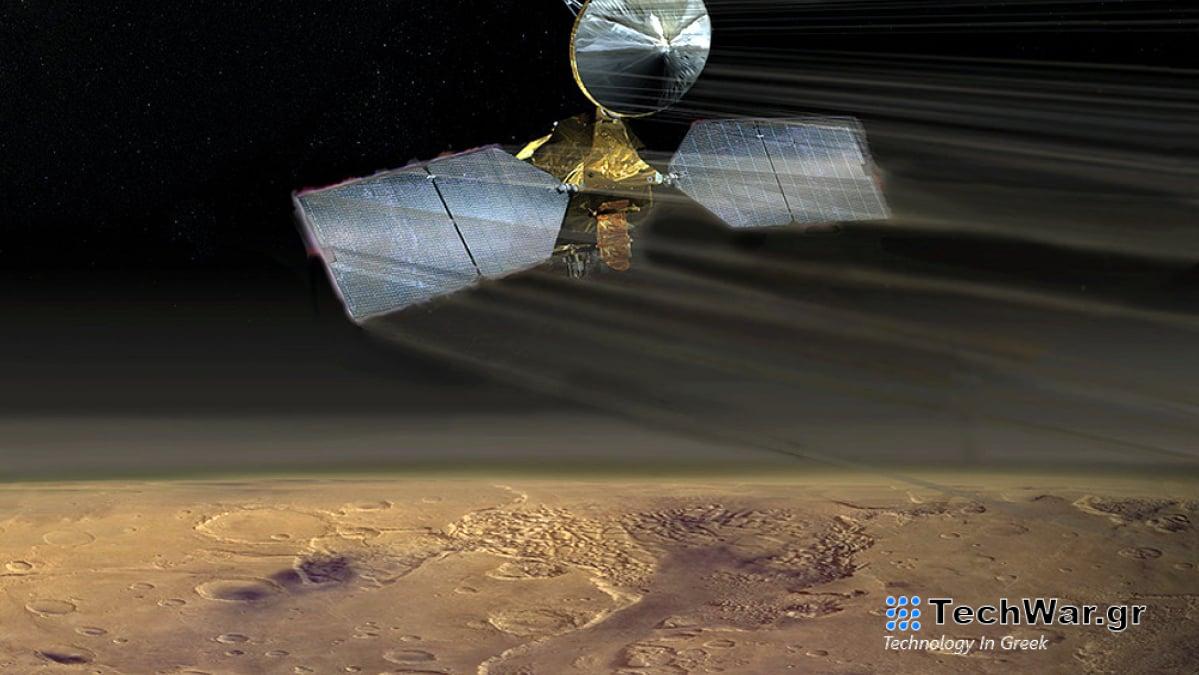 Το διαστημικό σκάφος της NASA τραβάει μια εικόνα αρχαίων, ελικοειδή ποταμών στον Άρη
