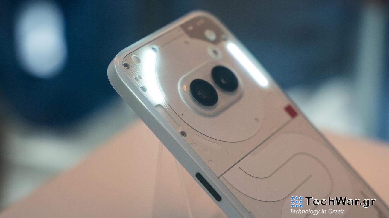 Τίποτα Phone 2a πρώτη ματιά: Οι γλύφες είναι αναμμένες
