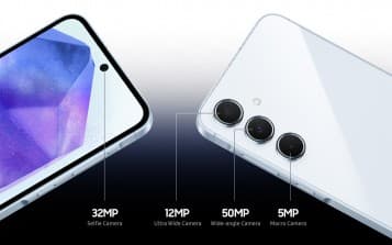 Λεπτομέρειες κάμερας Galaxy A55 και A35