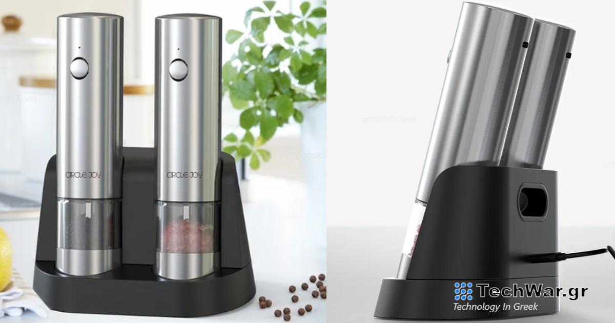 Μύλοι αλατιού και πιπεριού από ανοξείδωτο χάλυβα Xiaomi Circle Joy