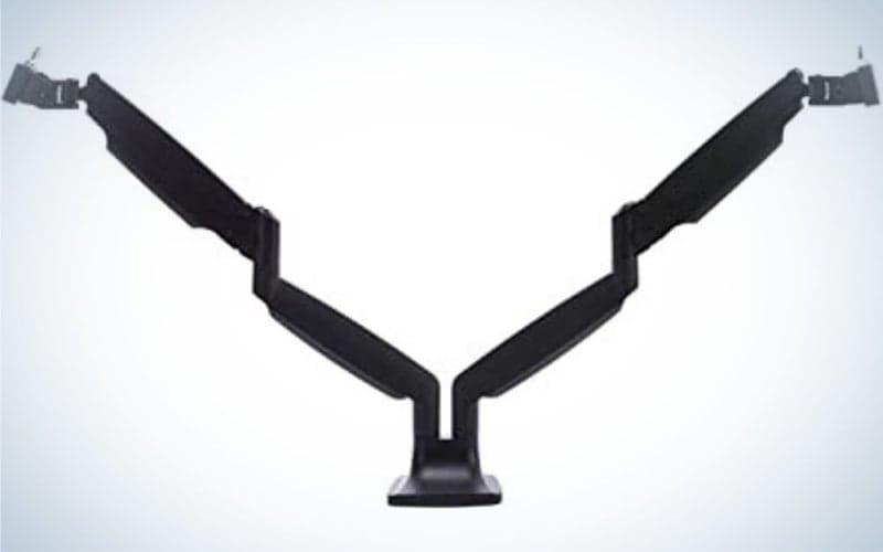 Monoprice makes a little bit of everything, and monitor mounts are no exception.