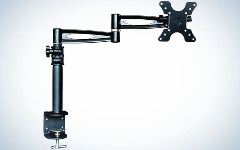 One of Monopriceâs cheaper monitor arms, the 3-Way Adjustable Tilting Monitor Desk Bracket will keep your display secure for less than $40.