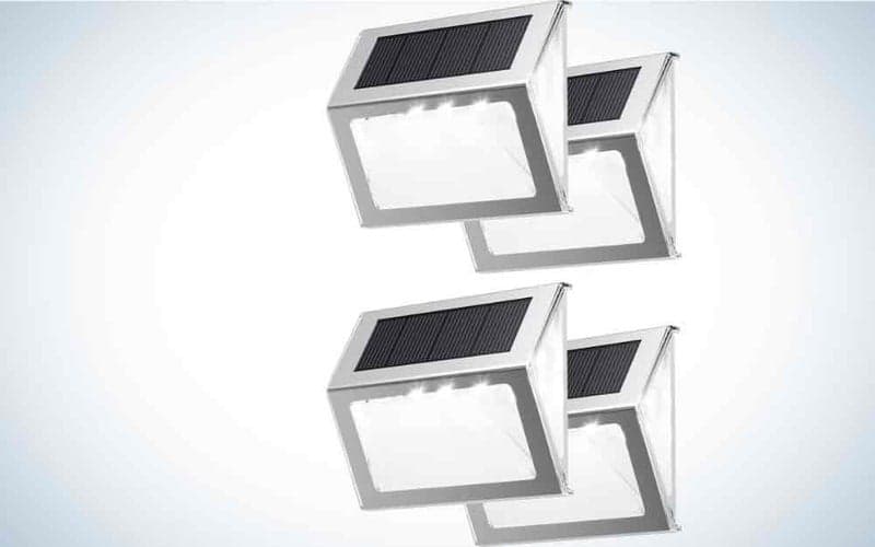 JACKYLED Solar Step Deck Lights