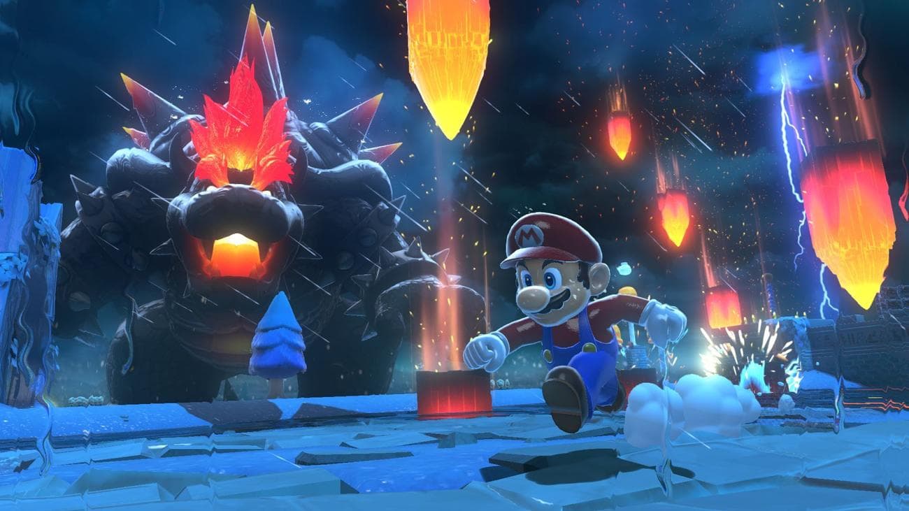 ένα στιγμιότυπο από το Super Mario 3D World Bowser's Fury