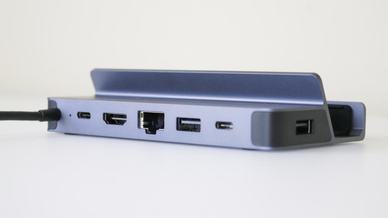 Οι πίσω θύρες της αποβάθρας Ugreen Steam Deck