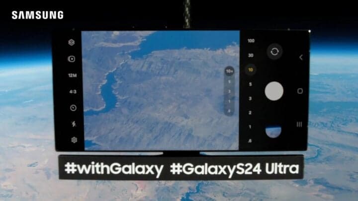 Samsung Galaxy S24 Ultra Camera Earth Space