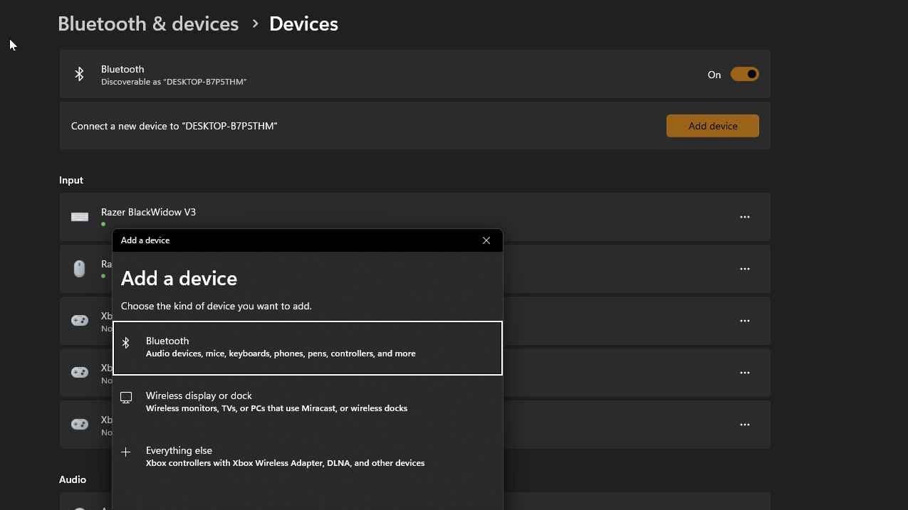 Εικόνα σύνδεσης Bluetooth σε σύμμαχο ROG