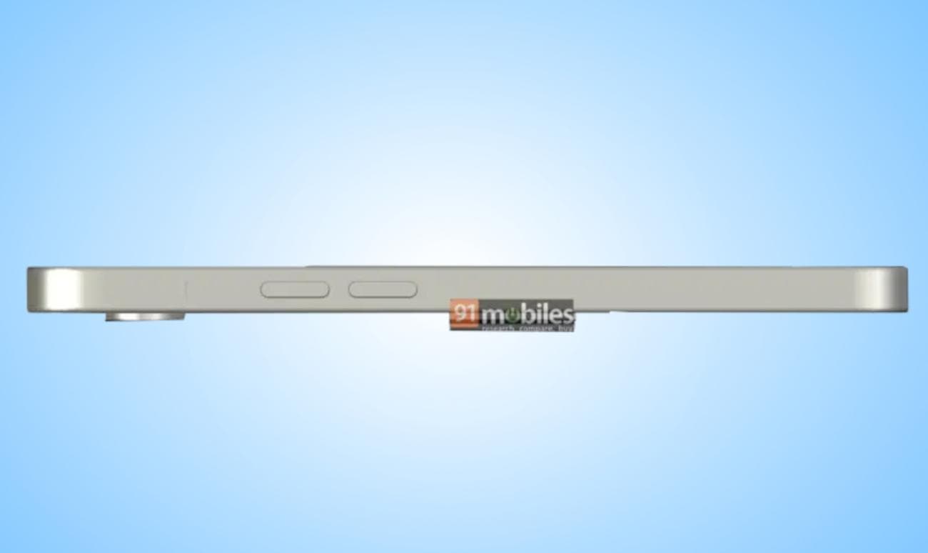 πλάγια όψη του iphone Se 4