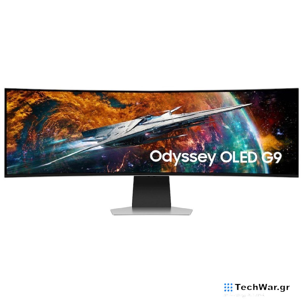 Product render of the Samsung Odyssey OLED G9 49