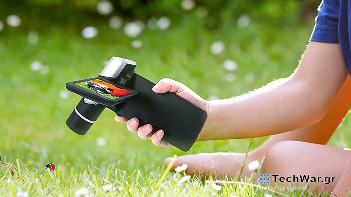 Κερδίστε ένα φορητό μικροσκόπιο τσέπης LCD για 82 $