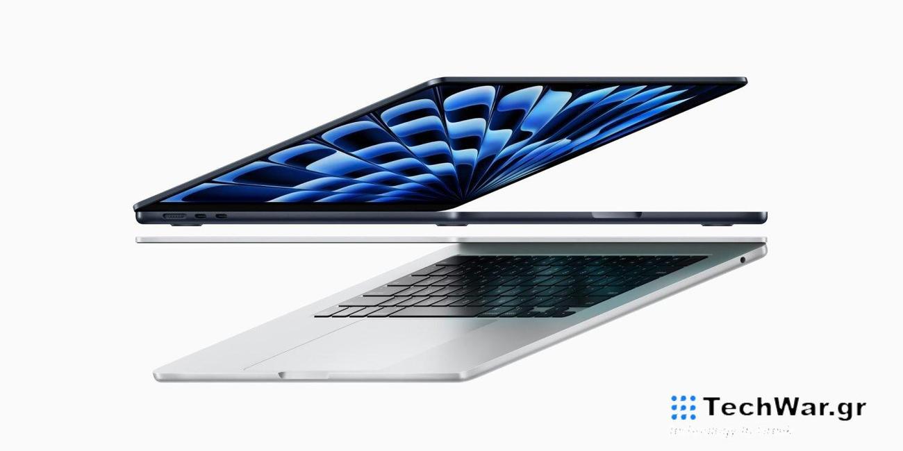 Δύο νέα MacBook Air με επεξεργαστή Μ3 παρουσιάζει η Apple