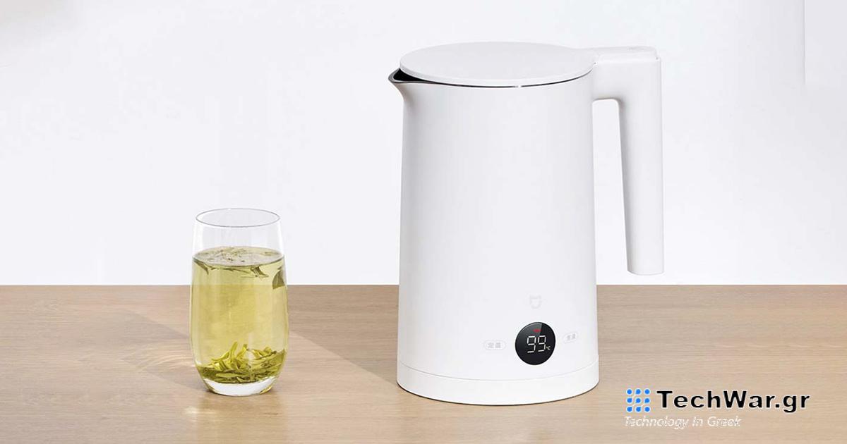 Το Xiaomi Mijia Thermostatic Electric Kettle 2 είναι μια νέα γενιά έξυπνου βραστήρα
