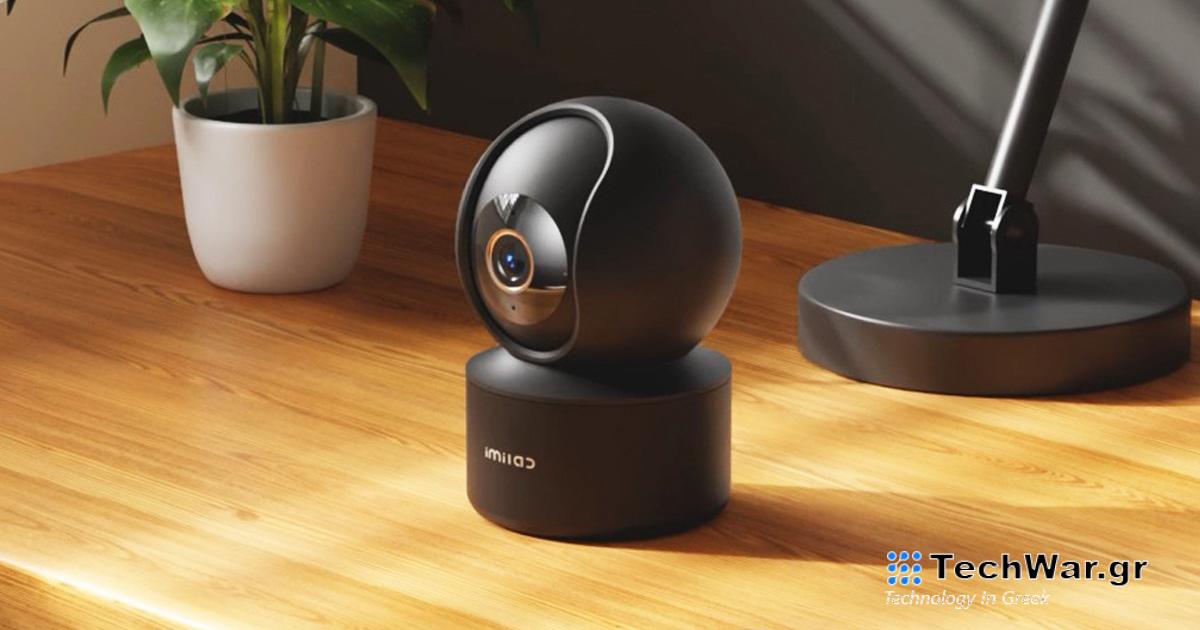 Το IMILAB C22 είναι μια νέα οικιακή κάμερα 3K, που πωλείται σε μαύρο χρώμα!
