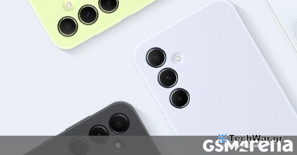 Επίσημες διαρροές εικόνων Samsung Galaxy A55 και A35, επιβεβαιώνουν ορισμένες λεπτομέρειες