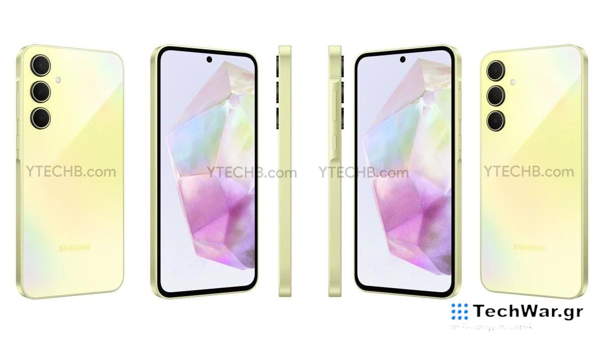 Samsung Galaxy A35 5G: διέρρευσαν νέο χρώμα και χαρακτηριστικά
