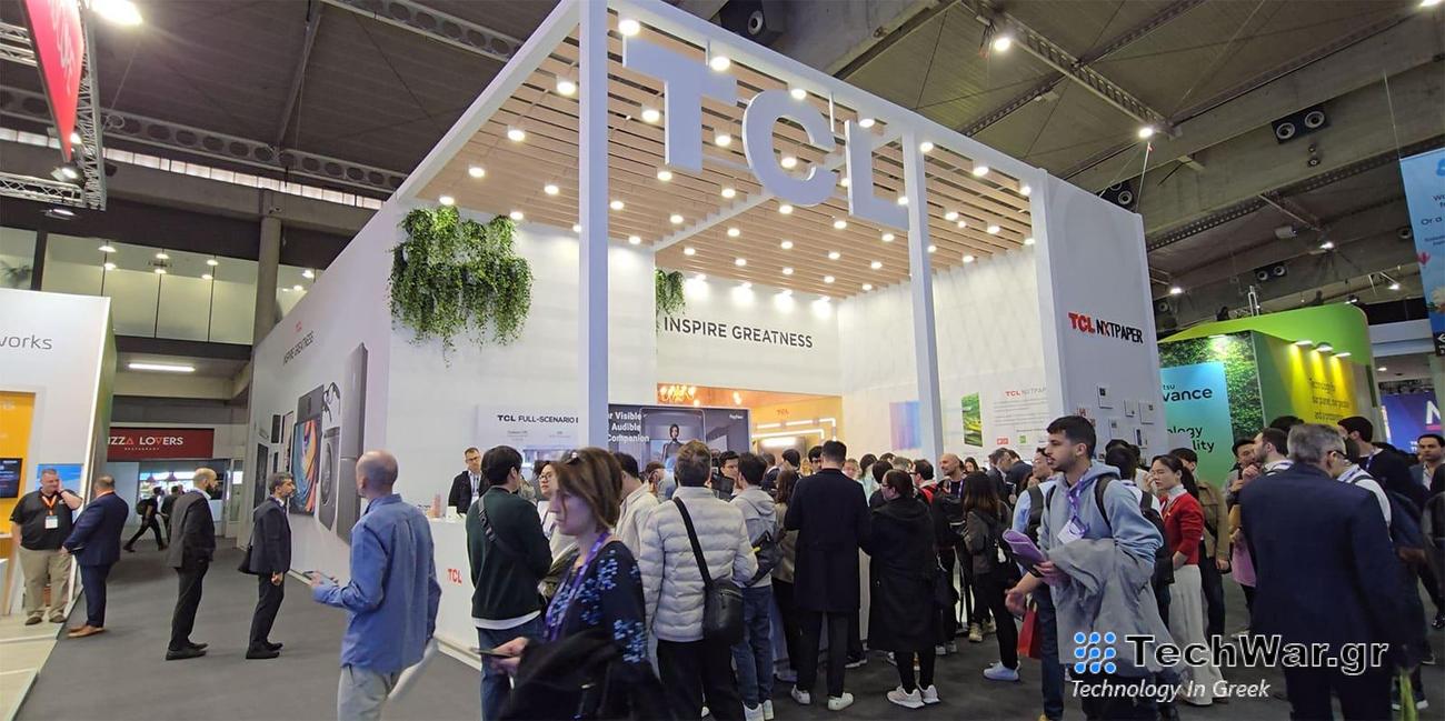 TCL MWC 2024, Βόλτα στο περίπτερο της TCL στο MWC 2024 [Booth tour video]