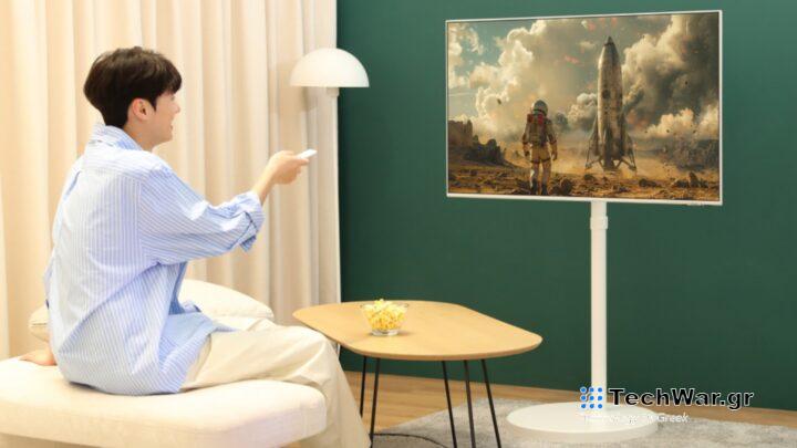 Samsung Moving Stand 43-Inch Monitor South Korea