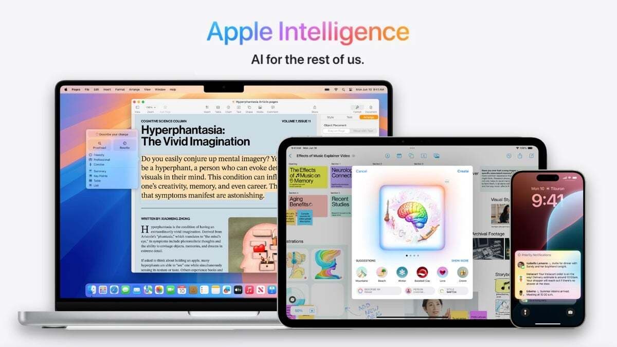 Πηγή εικόνας - Apple - Να γιατί το AI του Pixel 9 θα ξεπεράσει το Apple Intelligence και το Galaxy AI